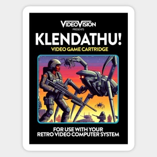 Klendathu! 80s Game Sticker